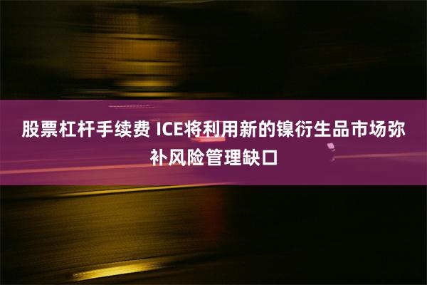 股票杠杆手续费 ICE将利用新的镍衍生品市场弥补风险管理缺口